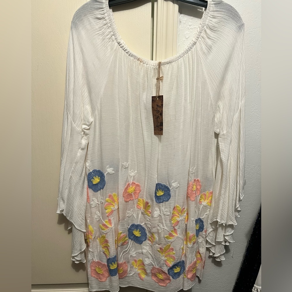 Off the Shoulder Floral Top